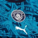 Image de MANCHESTER CITY T-SHIRT ENTRAINEMENT  S Noir/bleu