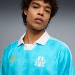 Image de MAILLOT OM KING RETRO  M Turquoise