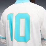 Image de MAILLOT OM KING RETRO  XL Blanc/turquoise