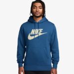 Image de NIKE CLUB HOODIE  M Bleu pétrole