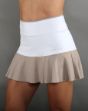 Image de JUPE LACE  XS Blanc/brun