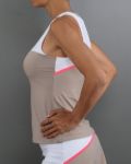 Image de SINGLET BLOOM  XS Blanc/brun