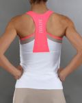 Image de SINGLET SLAM  L Blanc/rose
