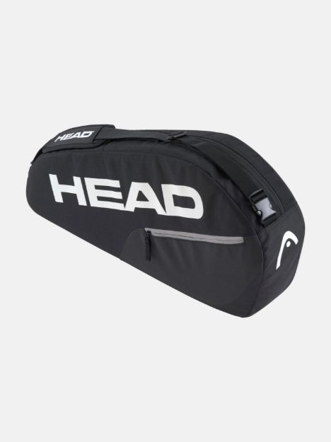 Image de BASE RACQUET BAG S BK  X3 Noir/blanc