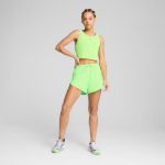 Image de W PUMA X HYROX ULTRASPUN CROP TANK  S Jaune fluo