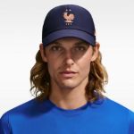 Image de CASQUETTE UNISEXE NIKE CLUB FRANCE  L/XL Bleu marine