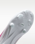 Image de JR VAPOR 17 ACADEMY FG/MG T  6Y US - 38 1/2 Blanc/rose