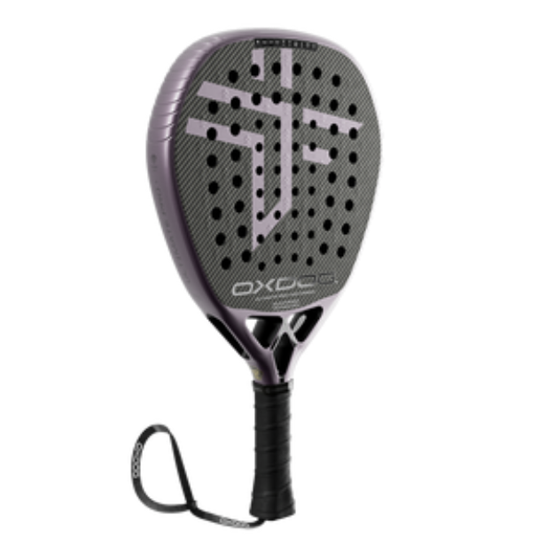 Image de ULTIMATE PRO + HES-CARBON  Padel Noir/mauve