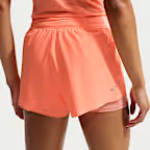 Image de NIKE SHORT 2-IN-1 SWIFT DRI-FIT - LIGHT  M Orange fluo