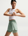 Image de NIKE DRI-FIT ONE HERITAGE 2 IN 1  M Vert d'eau