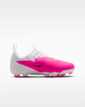 Image de JR PHANTOM 6 LOW ACAD FG/MG T  1.5Y US - 33 Blanc/rose