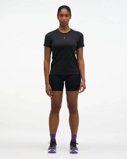 Image de W EVERYRUN SHORT SLEEVE  M Noir