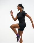 Image de W EVERYRUN SHORT SLEEVE  M Noir